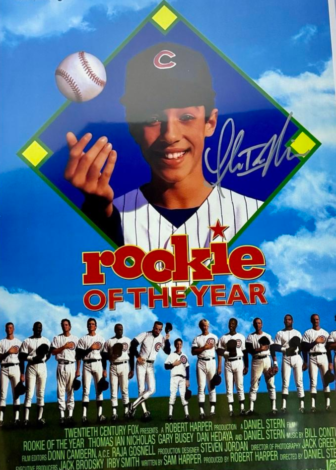 Thomas Ian Nicholas Signed 11x17 Photo (Rookie Of The Year) - Schwartz COA